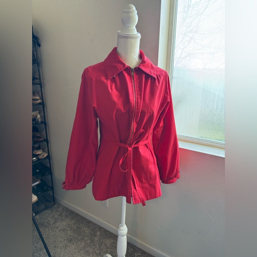 Women's Red Jacket - Picture 7 of 7